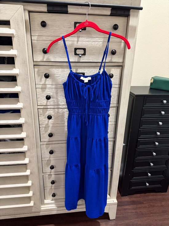 Monteau Dresses & Skirts - Monteau Royal Blue Midi Dress